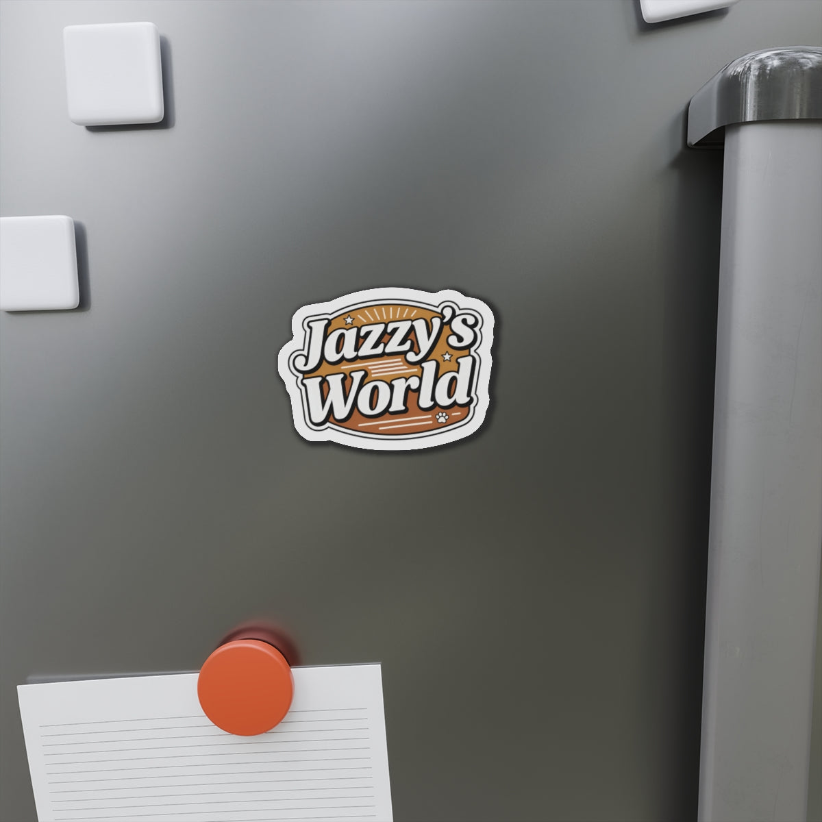 Jazzy’s World Die-Cut Magnet – Premium Vinyl Character Magnet Classic