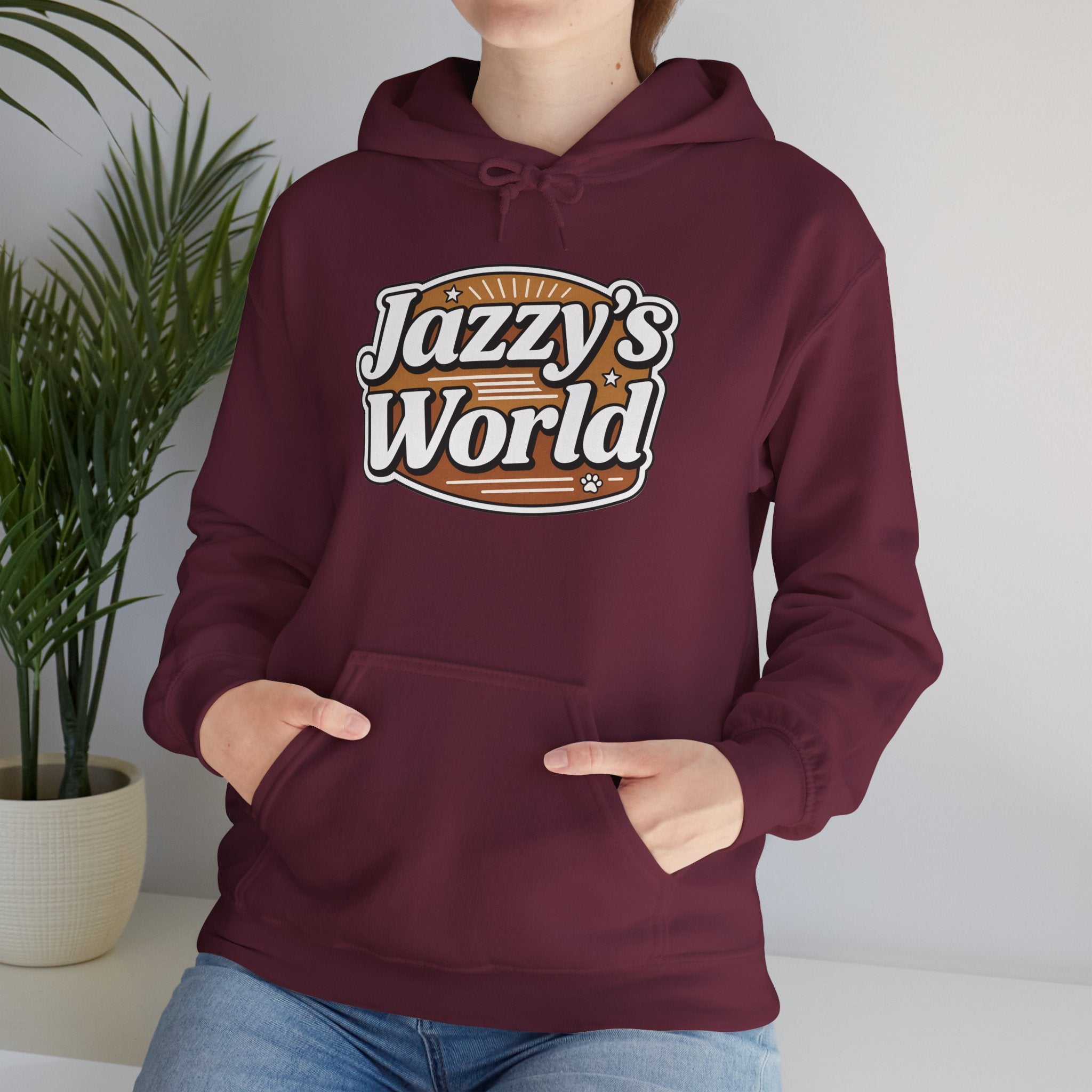 Jazzy’s World – Premium Unisex Hoodie Logo