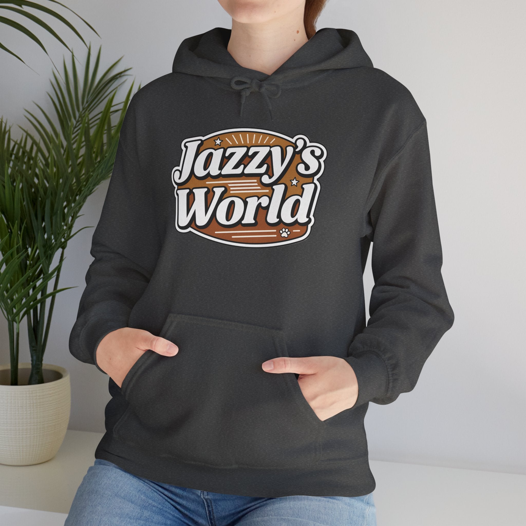 Jazzy’s World – Premium Unisex Hoodie Logo