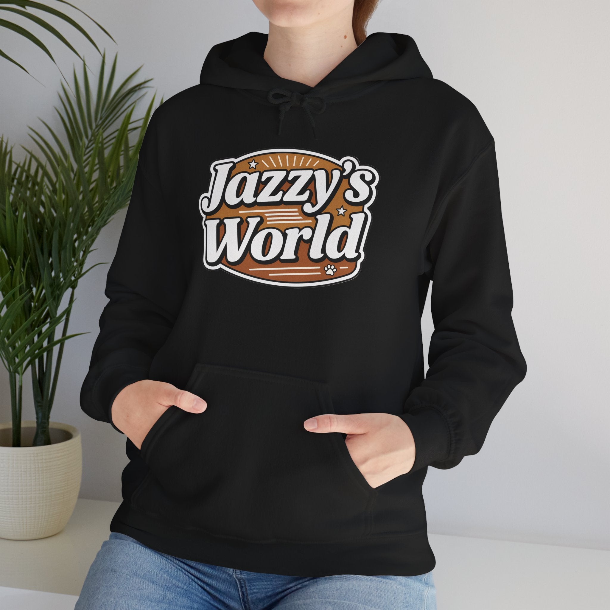 Jazzy’s World – Premium Unisex Hoodie Logo