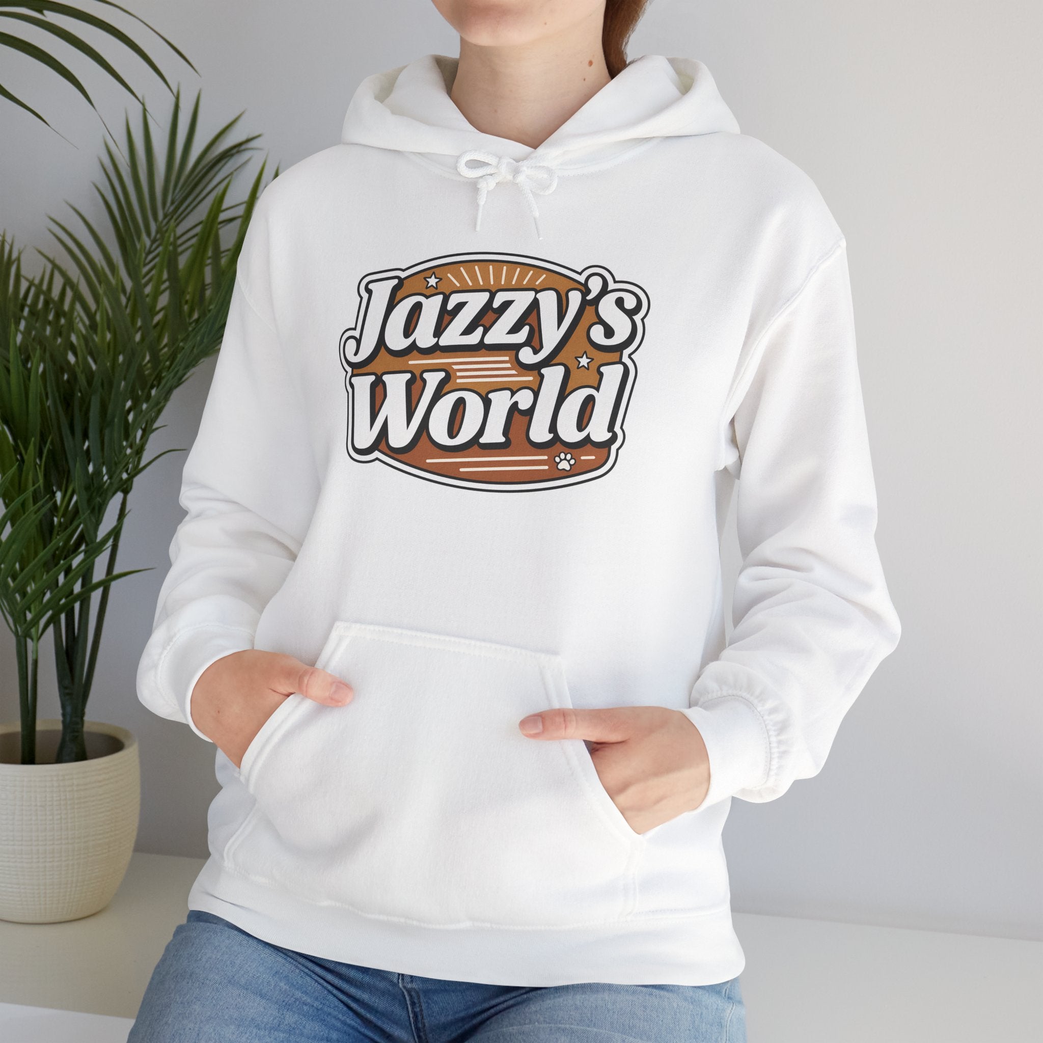 Jazzy’s World – Premium Unisex Hoodie Logo
