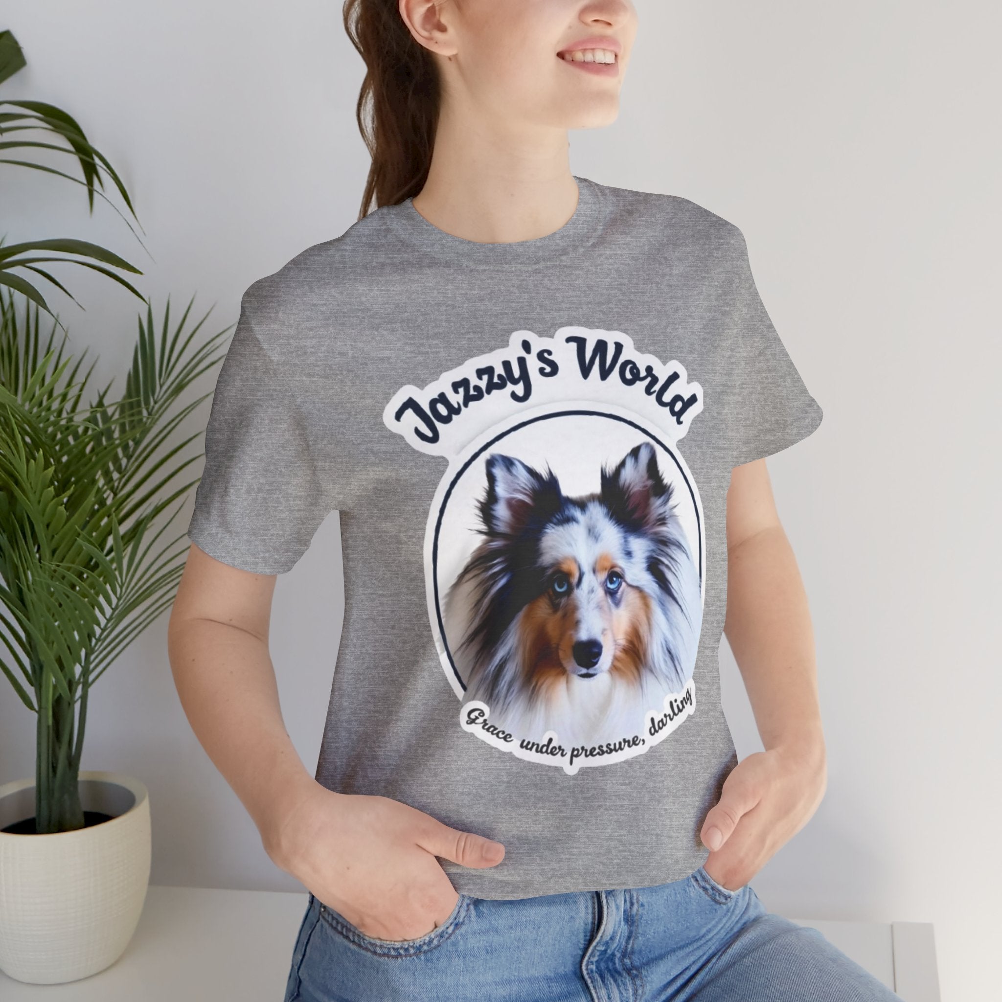 Jazzy’s World – Premium Unisex Tee Luna