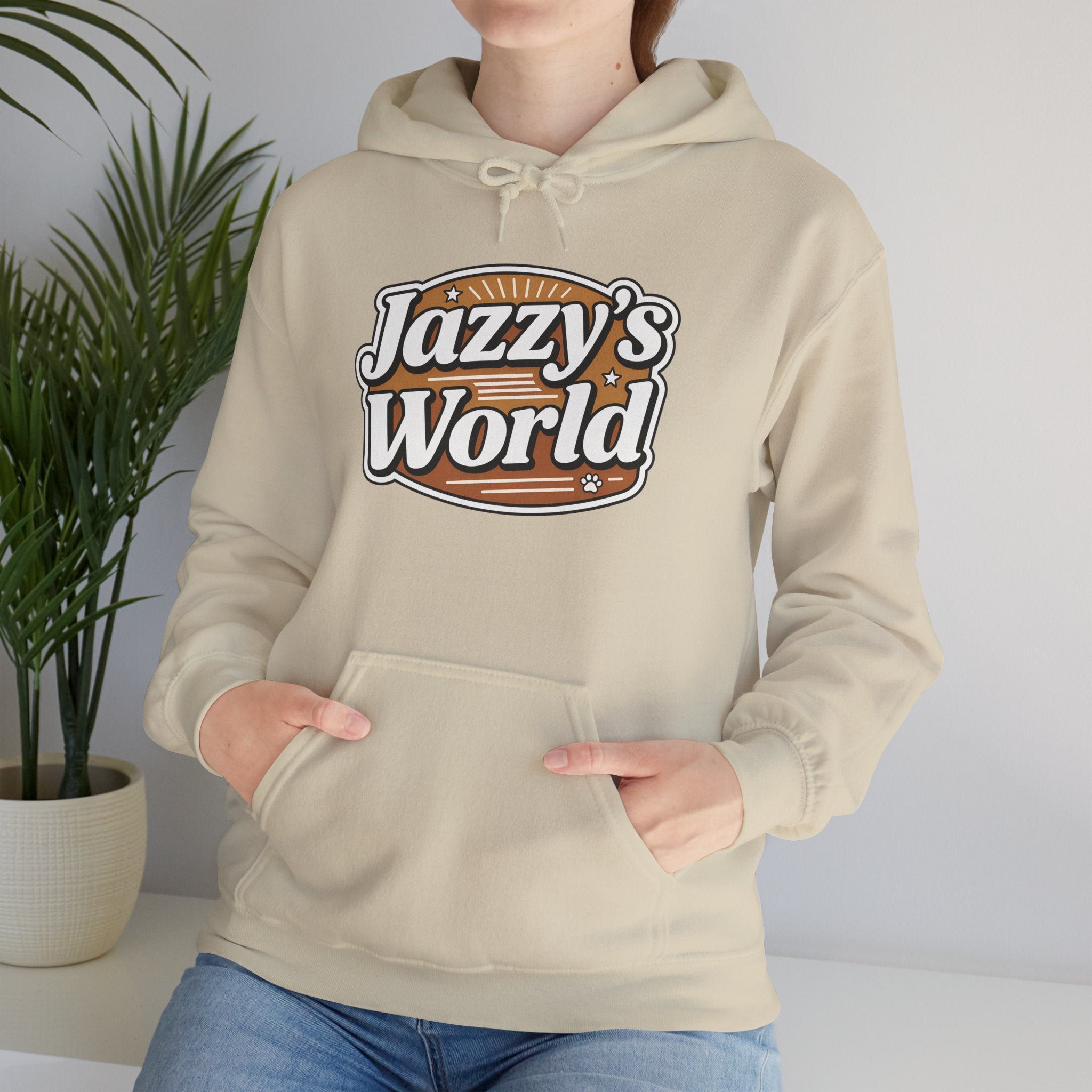 Jazzy’s World – Premium Unisex Hoodie Logo