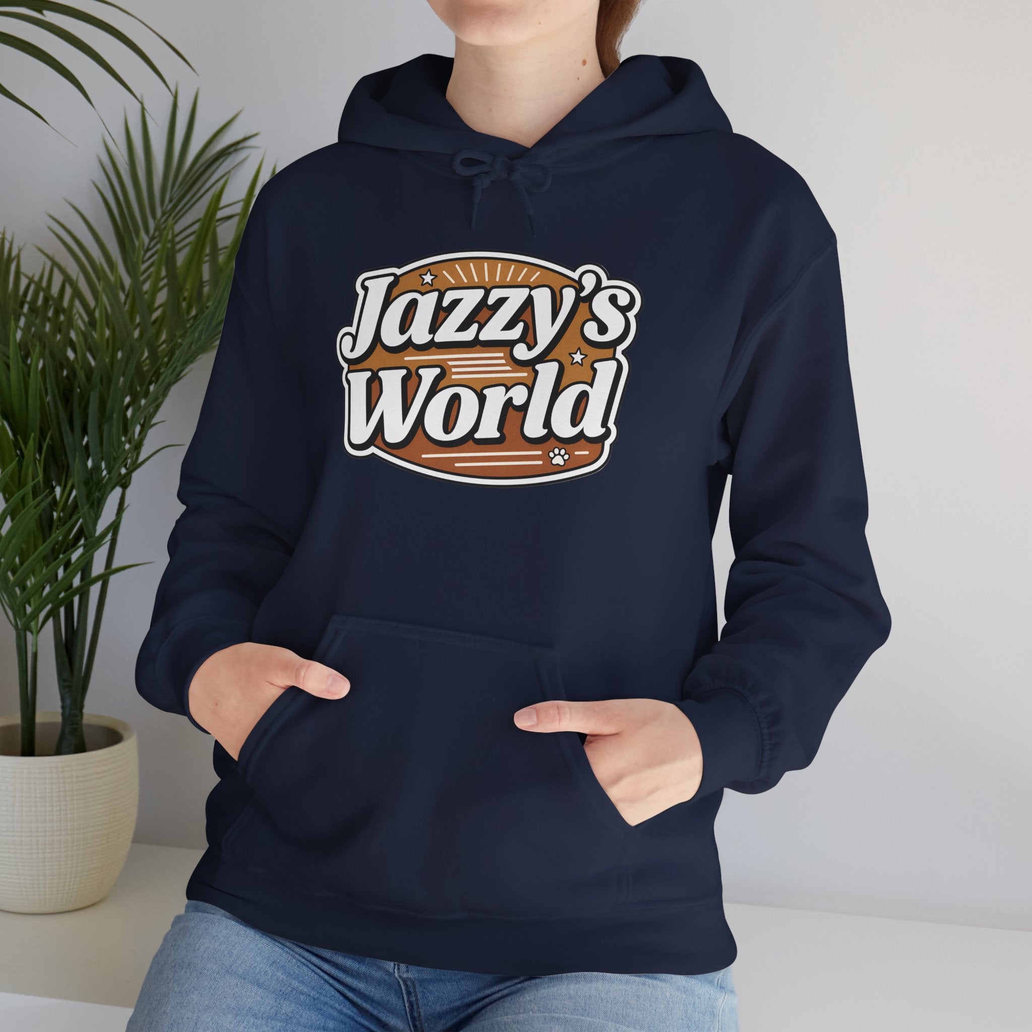 Jazzy’s World – Premium Unisex Hoodie Logo