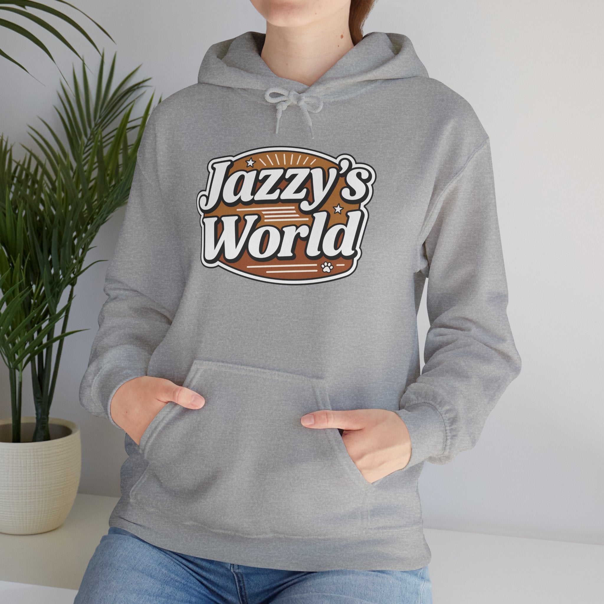 Jazzy’s World – Premium Unisex Hoodie Logo