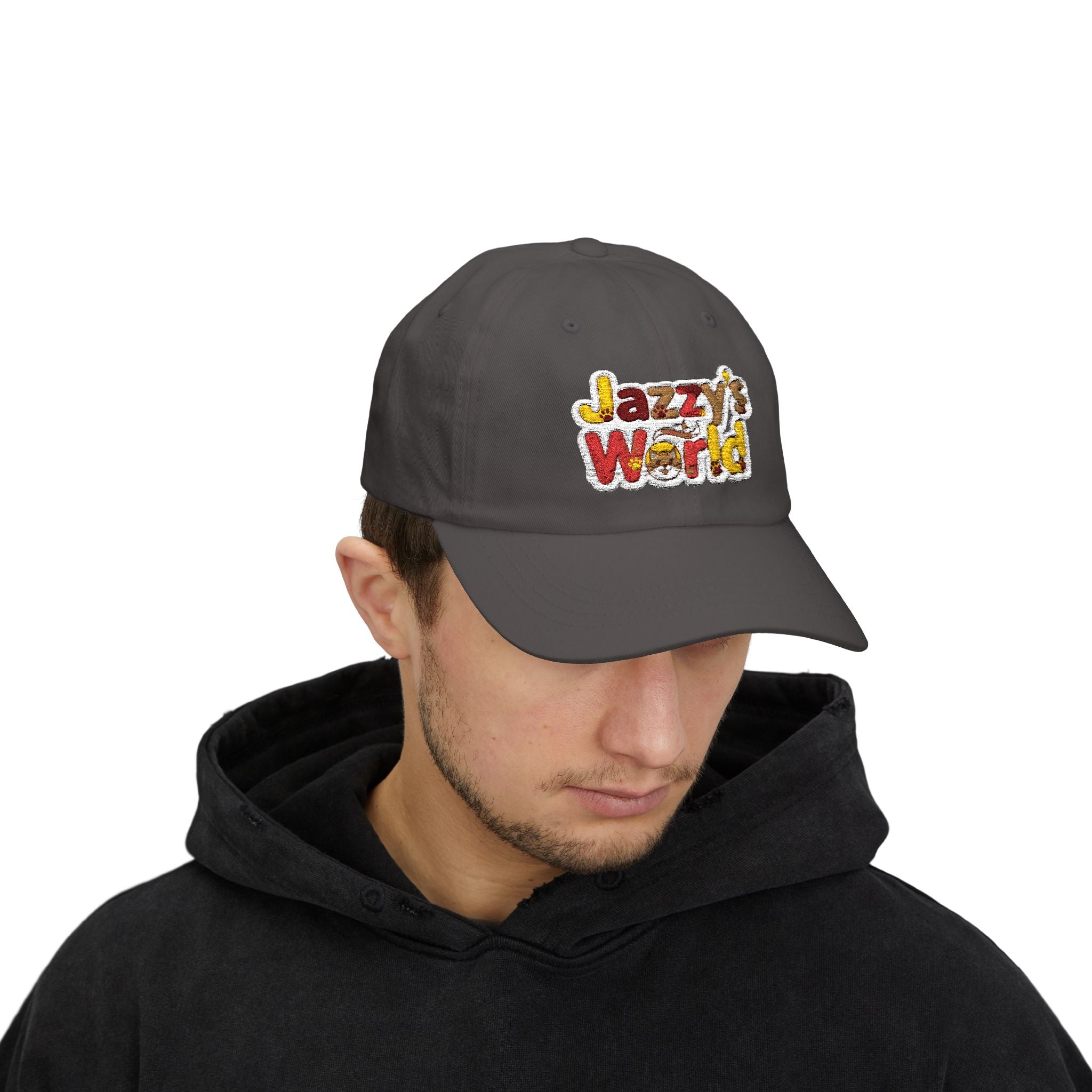 Jazzy’s World Classic Embroidered Cap – Adjustable Low-Profile Hat
