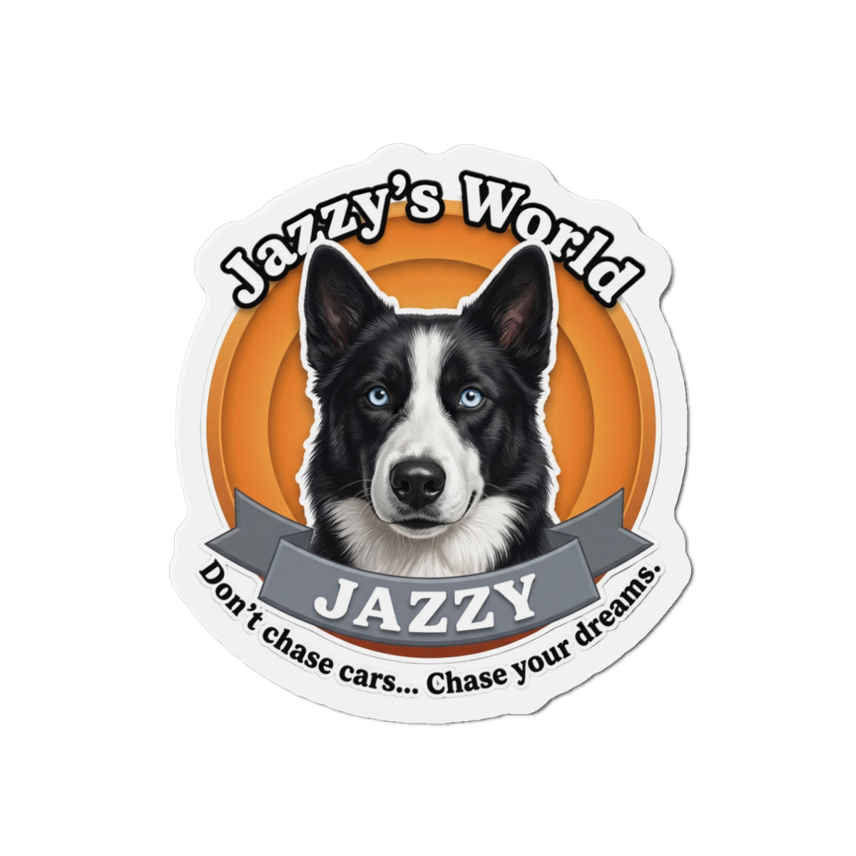 Jazzy’s World Die-Cut Magnet – Premium Vinyl Character Magnet